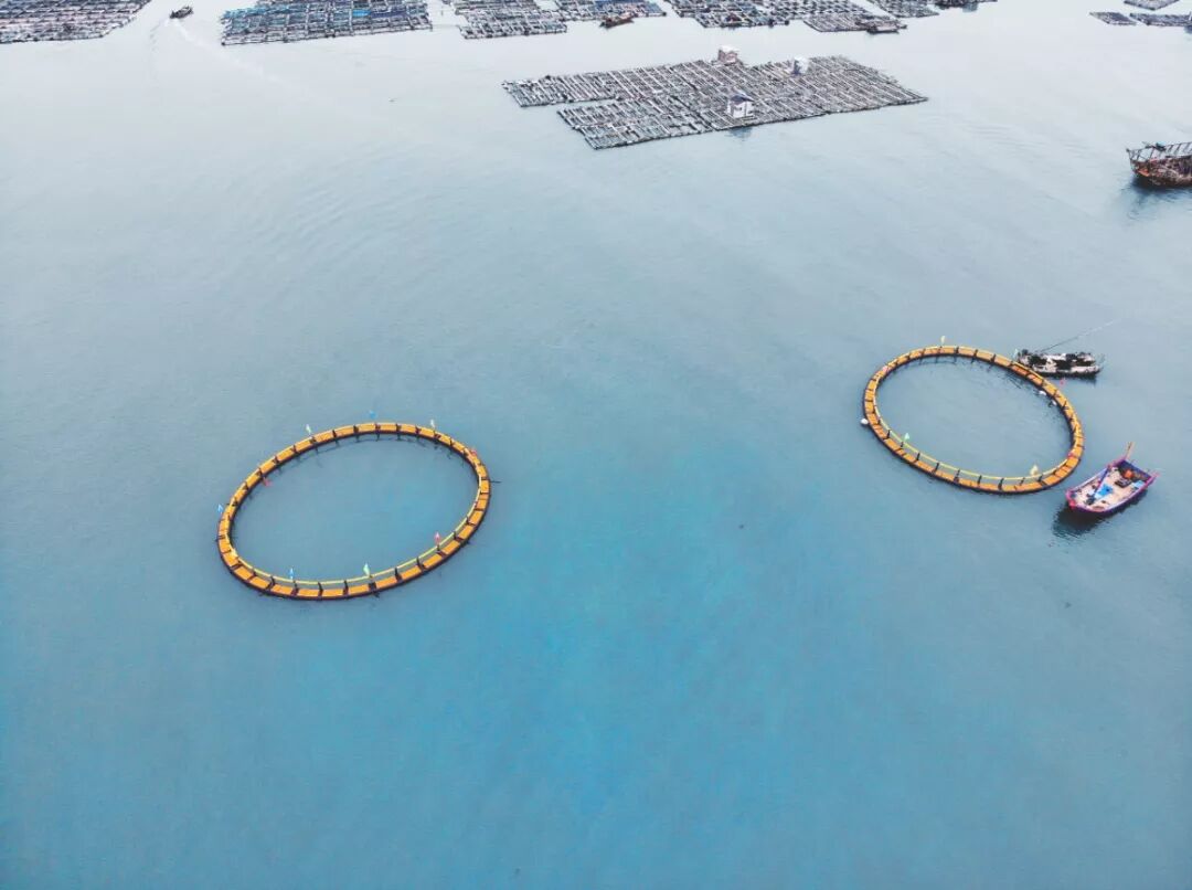 亞通資訊 | 莆田市首批深?？癸L(fēng)浪網(wǎng)箱下海完成錨固